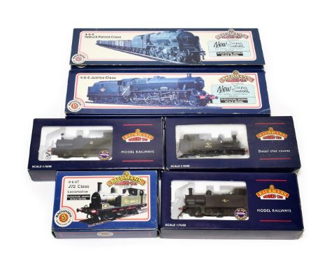 Bachmann OO Gauge Steam Outline Locomotives 31201 Rebuilt Patriot Class Planet, 31151 Jubilee Class Silver Jubilee, 31051 0-6