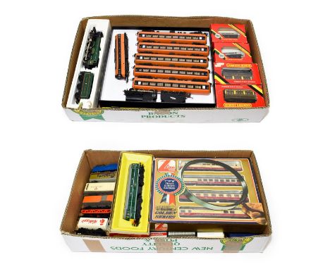 Various OO/HO Gauge Locomotives And Rolling Stock including Hornby Railways R357 A1A diesel-electric (E box G-E) and Albert H