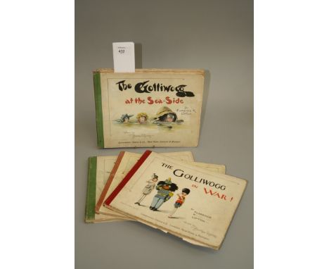 Upton (Florence K) The Golliwog's Circus published by Longmans Green and Co, 1903, together with four other titles including 