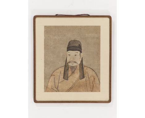 ‘ANCESTOR PORTRAIT’, KOREAN SCHOOL, JOSEON DYNASTYKorea, 18th-19th century. Ink and watercolors on paper. Depicting an offici