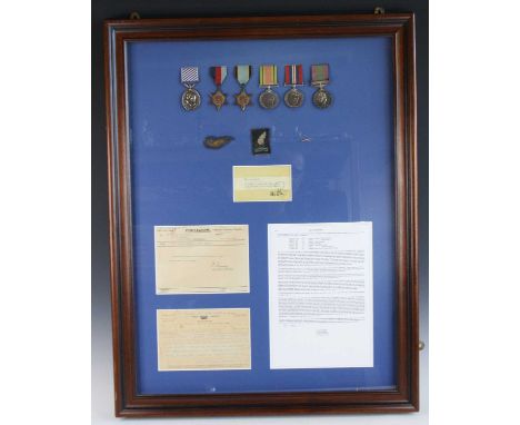 1368303 Sgt John "Jock" Cameron Wilson DFM No. 154 Sqdn RAF, a group of six medals to include Distinguished Flying Medal (COP