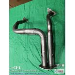(Lot) 5 Coffin boxes & 1 pallet- Workhorse exhaust manifold pipe assembly (4.8L & 6.0L)