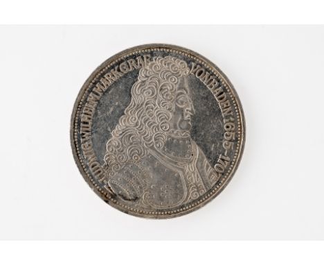 5 DM 1955, Markgraf von Baden, ss.