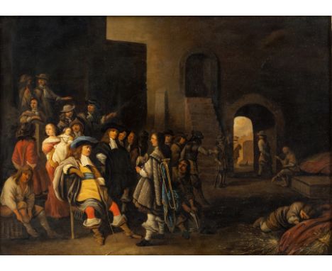 1601 Delft - 1673 Amsterdam. Lernte in Haarlem vermutlich bei  Frans und Dirk Hals, Mitglied der Delfter Malergilde, der er  