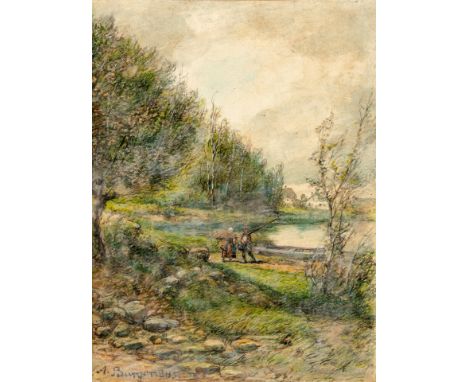 1824 Frankfurt a.M. - 1905 Kronberg. Studium am Städelschen  Kunstinstitut, Studienreise nach Paris, Gründer der Kronberger  