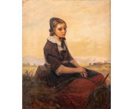 1827 Nürnberg - 1877 Düsseldorf. Erhielt als 13-jähriger in  Nürnberg und London Kunstunterricht, Privatschule u.a. bei  Rudo
