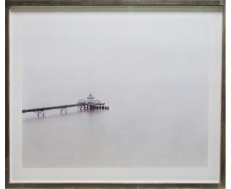 § Simon Roberts, (British, born 1974), Clevedon Pier, Somerset, February 2011,   crystal archive print, unsigned 51 x 61cm (2