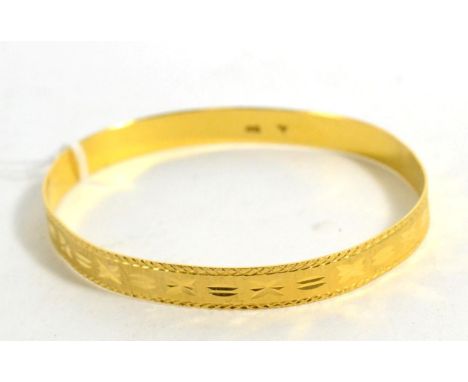 A bangle 17.53g gross 