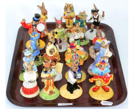 Eighteen assorted Royal Doulton Bunnykins figures