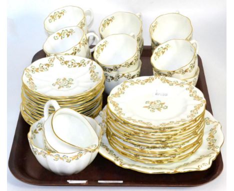 A Royal Crown Derby part tea service