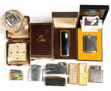 A COLLECTION OF VINTAGE LIGHTERS 