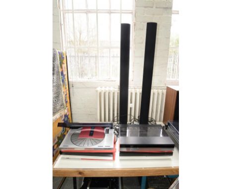 HI-FI AND STEREO EQUIPMENT. A BANG AND OLUFSEN SYSTEM, INCLUDING BEOGRAM 7000, BEOMASTER 7000, BEOCORD 7000 AND BEOGRAM CD700