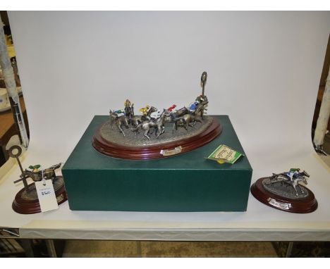 Mark Models "The Craftsman Studio Collection", to include: Lester Piggott, Photo Finish and Turning for Home, all in cast met
