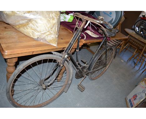 An Elswick Hopper lady's bicycle from the 1920/30's (poor condition).
