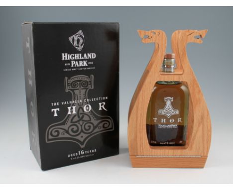 Highland Park Thor 16 year old Single Malt Scotch Whisky. Valhalla Collection.