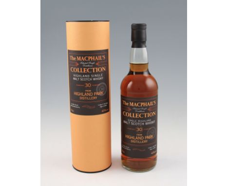 Macphails Collection Highland Park 30 year old Single Malt Scotch Whisky. 43% 70cl.