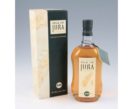Isle of Jura 10 year old Single Malt Scotch Whisky. Old bottling circa 1980's. 40% 70cl.