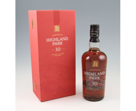 Highland Park 30 year old Single Malt Scotch Whisky. 48.1% 70cl.