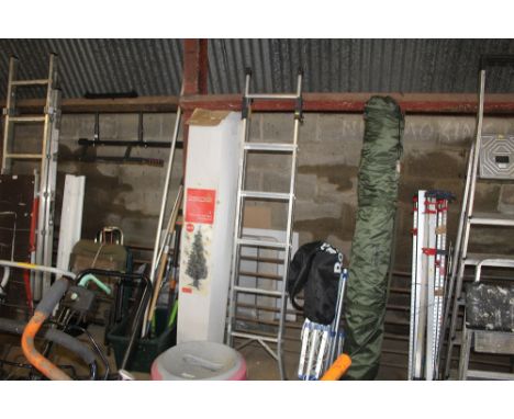 A Youngman 3 way combination ladder