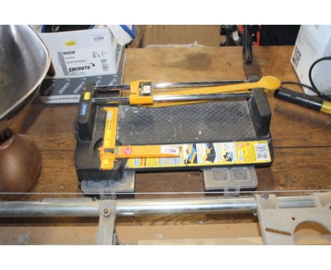 A tile cutter