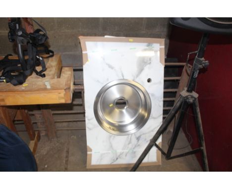 A Wren dummy worktop sink (1000x 602x 38) as new
