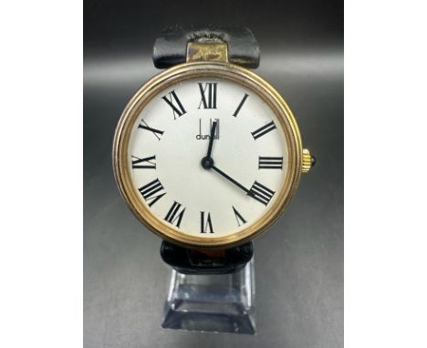 A Dunhill Sterling Silver Chronometer (E 4371)