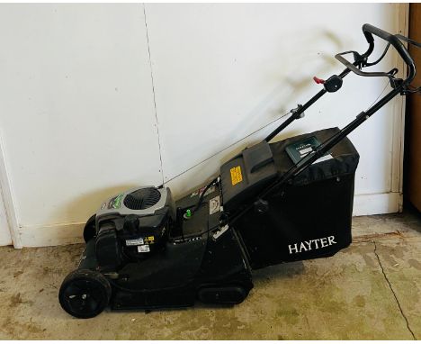 Hayter lawn mower, Harrier 41 306 R auto driver 