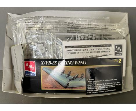 An AMT model kit of an X/YB-35 flying wing 