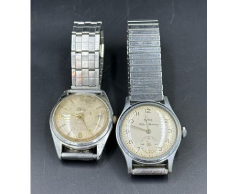 Two Vintage watches by Smiths , the Empire and Water Resisting.