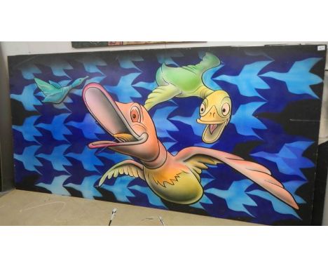 A mad ducks panel.