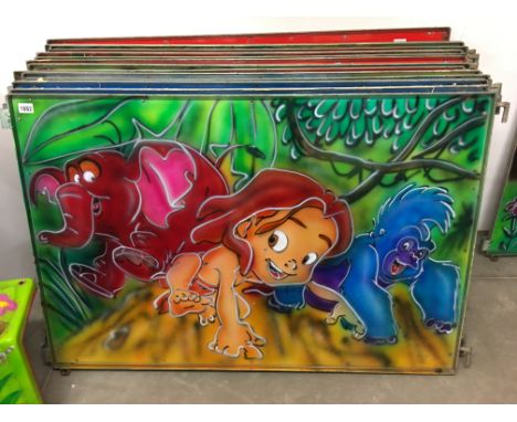 A Disney artwork panel (Tarzan & Friends)