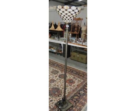A Tiffany style standard lamp.