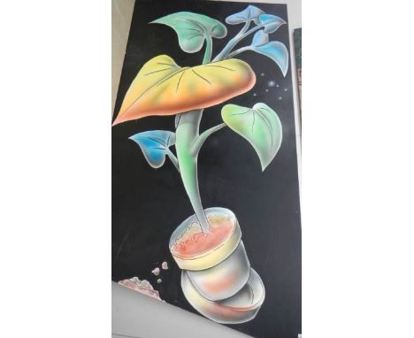 A plant pot panel.