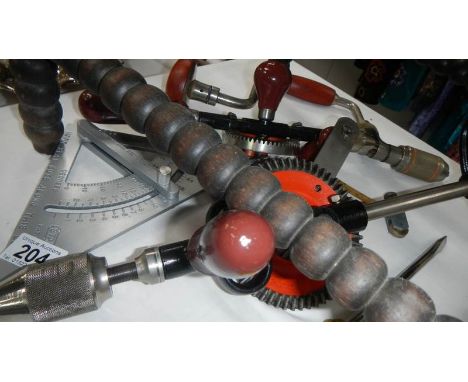 A collection of quality vintage Stanley hand tools.