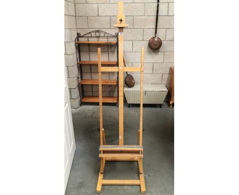 A large easel 