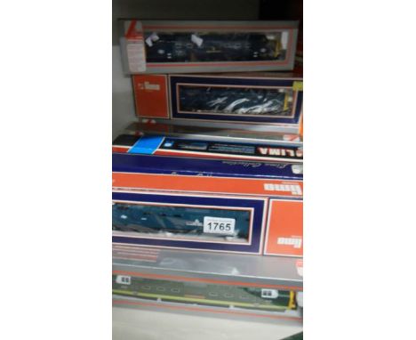 13 Lima 00 gauge class 55 Deltic Diesel locomotives including limited edition, 104743 D9019 'Royal Highland Fusilier' and 204