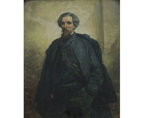 SAMUEL BOUGH RSA (SCOTTISH 1822 - 1878)  PORTRAIT OF A GENTLEMAN  Oil on board, signed and dated Nov.1860, 26 x 22cm (10 1/4 