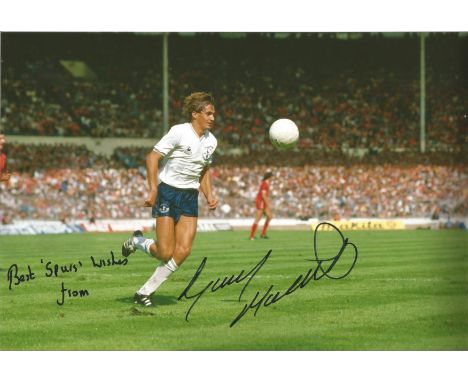 Gary Mabbutt Signed Tottenham Hotspur 8x12 Photo. Good Condition. All autographed items are genuine hand signed and come with
