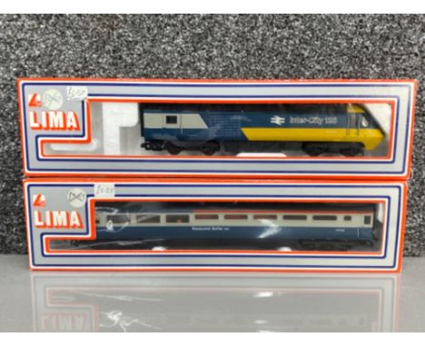 2x boxed Lima models includes the Inter-city 125 locomotive &amp; restaurant-buffet 125 car, both in original boxes