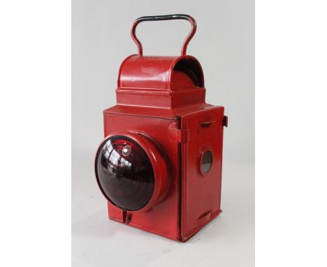 A red BR(M)M tail lamp, with burner 
