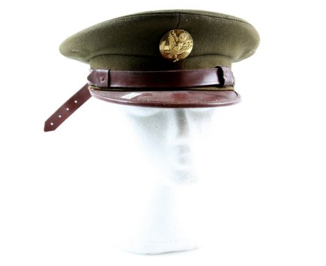 Pearl Harbor (2001) - US army air corps dress hat from the movie starring Ben Affleck, with certificate of authenticity..   