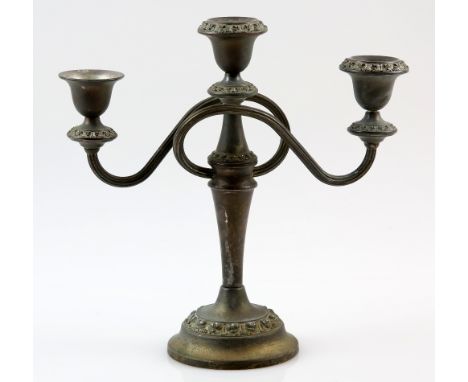 Harry Potter and the Deathly Hallows - Metal candelabra from the film based on the books by J K Rowling, 25cm high..   