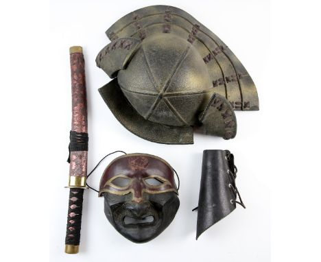 Hercules / Xena - Production made warrior costume consisting of helmet, mask &amp; other items from the fantasy series..   