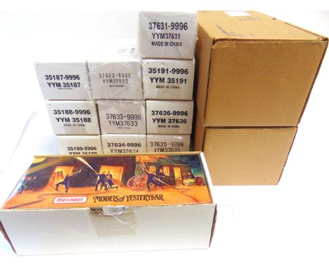 THIRTEEN MATCHBOX MODELS OF YESTERYEAR FIRE ENGINE SERIES MODELS  comprising YFE08, YSFE01, YYM35187, YYM35188, YYM35189, YYM