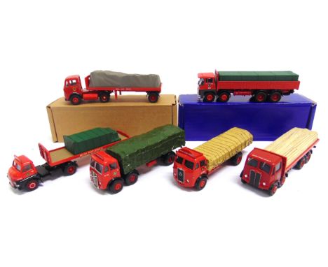 SIX 1/50 SCALE CODE 3 GRANDAD'S WORKSHOP MODEL COMMERCIAL VEHICLES  of 'B.R.S.' interest, each in a plain card box.