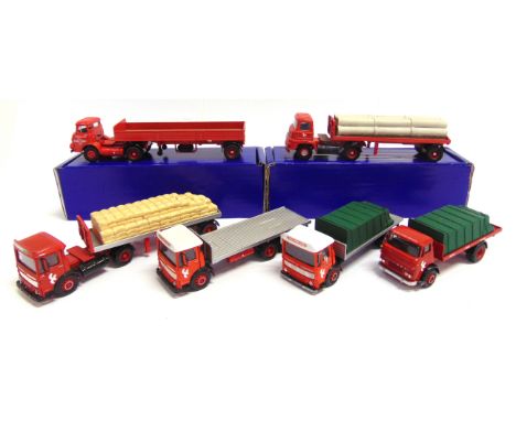 SIX 1/50 SCALE CODE 3 GRANDAD'S WORKSHOP MODEL COMMERCIAL VEHICLES  of 'B.R.S.' interest, each in a plain card box.