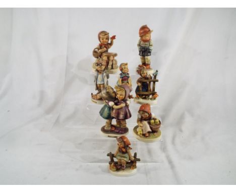 Seven Goebel Hummel figurines