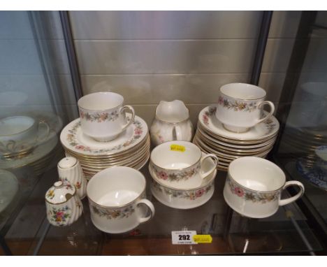 Paragon by Royal Albert - a small tea service decorated in the Belinda pattern, six place setting