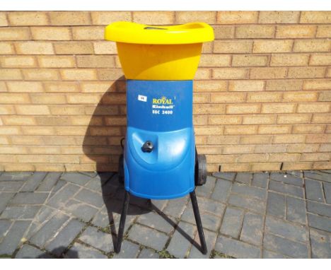 A Royal Einhell garden shredder model No. EGC2400