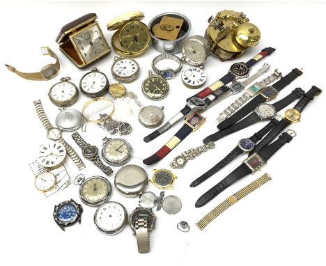 Victorian silver lever pocket watch by Louis Ludwig, case hallmarked Chester 1889, collection of pocket watches and wristwatc